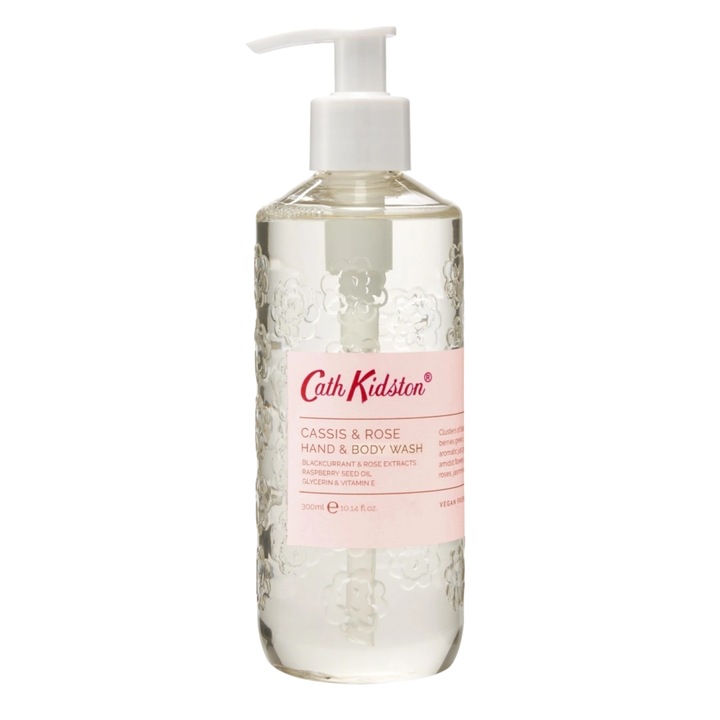 Heathcote & Ivory kéz- és testmosó gél - Blackcurrant & Rose, Heathcote & Ivory Ltd., 300 ml