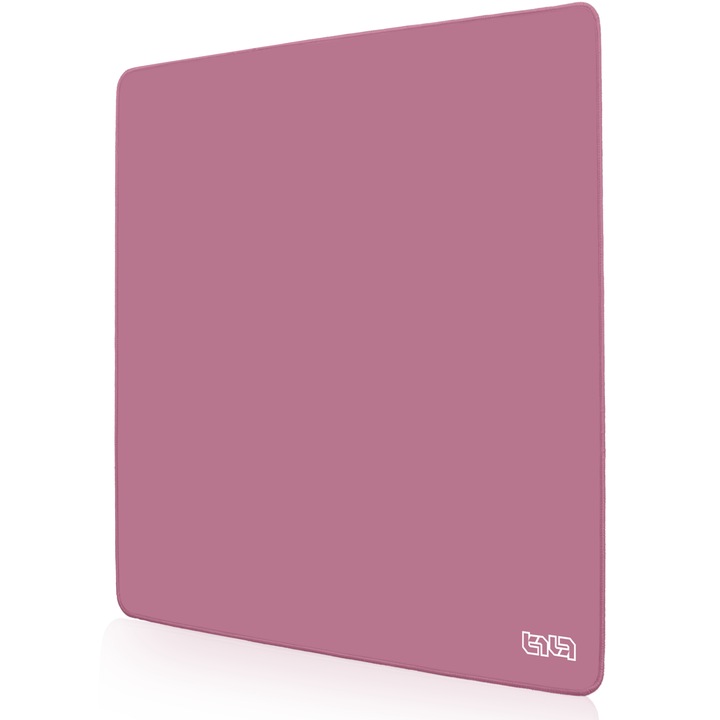 Mousepad TILT Pink Sunset, antialunecare, 50x50cm, roz