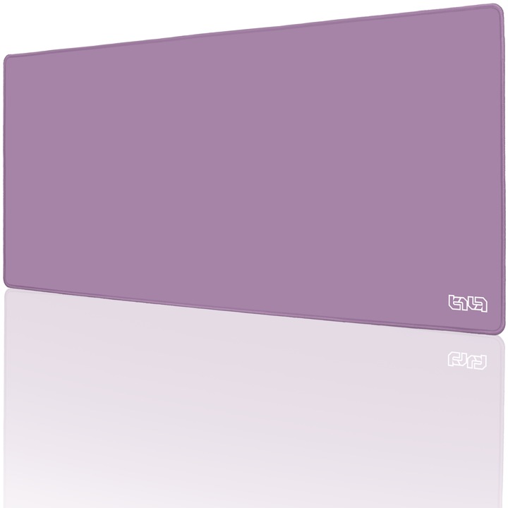 Mousepad TILT Purple Dream, 90x40cm, antiderapant, margini cusute manual, mov