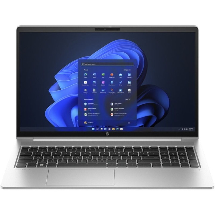 Laptop HP ProBook 450 G10 processzor Intel® Core™ i5-1335U 12M gyorsítótár, 4,60 GHz-ig 15,6" FHD, 16 GB, 1 TB SSD, Intel Iris Xe Graphics, Win 11 Pro, ezüst