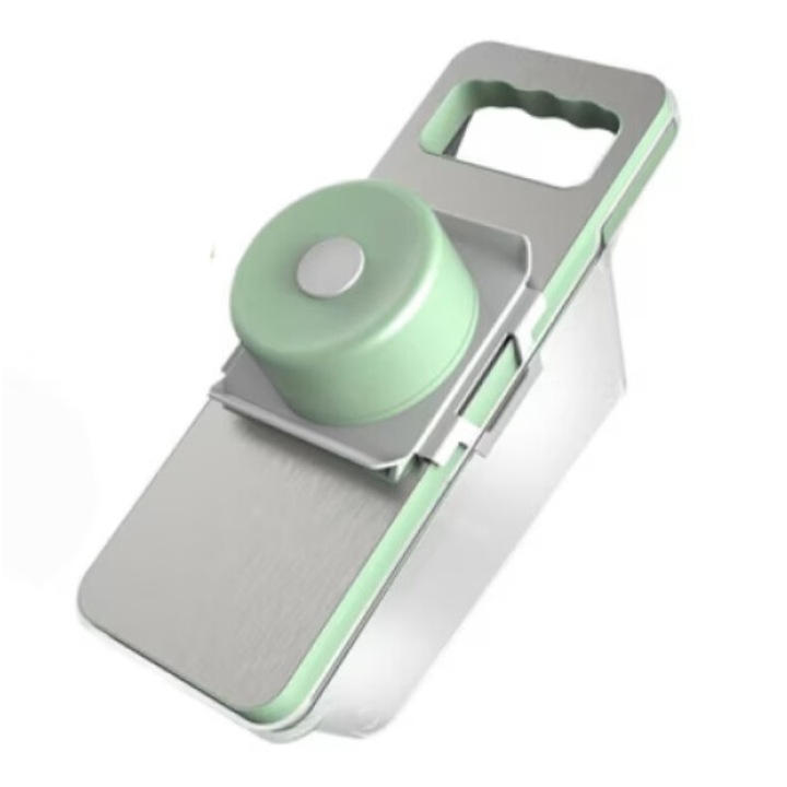 Feliator Manual 6 in 1 RoveRim, Recipient, 6 tipuri de lame, Calitate Premium, Otel Inoxidabil