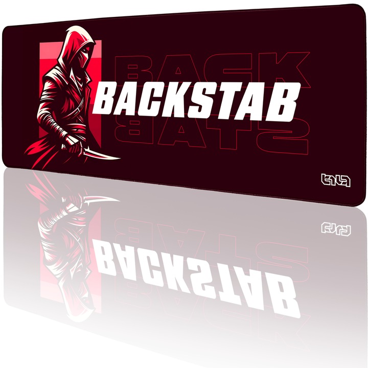 Mousepad, TILT, Backstab, 80x30cm, antiderapant, impermeabil, multicolor