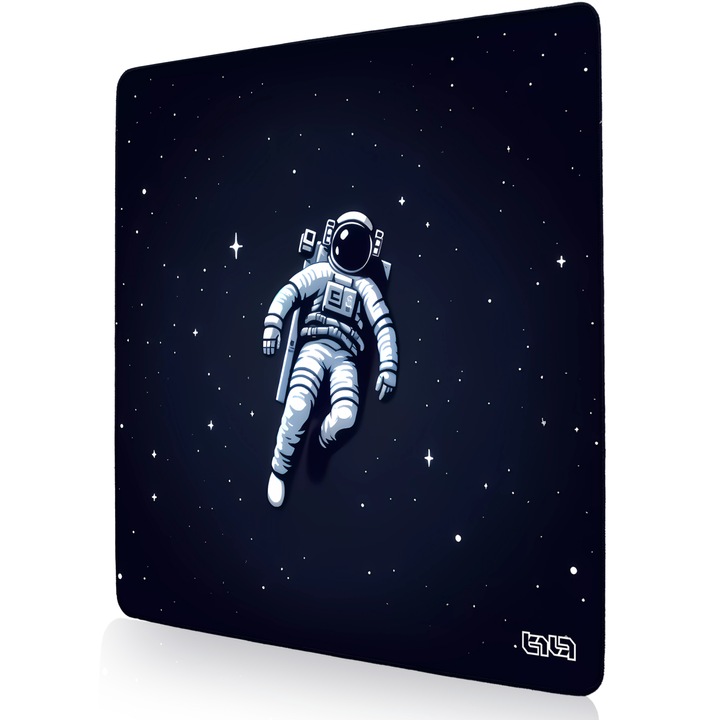 Mousepad, TILT, antiderapant, cusaturi manuale, multicolor, 50x50cm