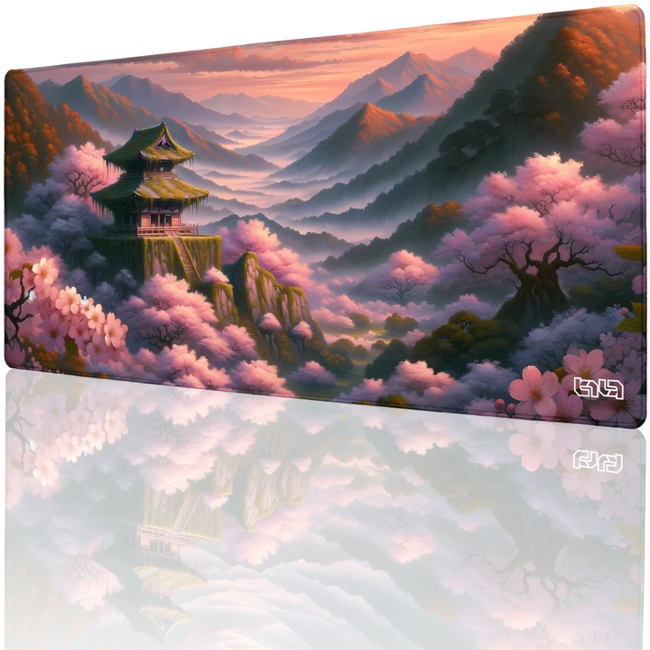 Mousepad TILT, antiderapant, cusaturi manuale, 90x40cm