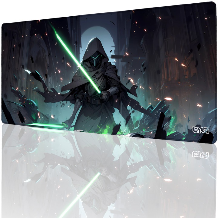 Mousepad, TILT, 90x40cm, cusaturi manuale, Antiderapant, multicolor