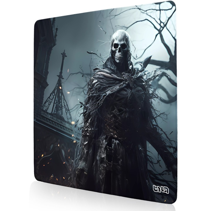 Mousepad, TILT, Undead Nightmare, antiderapant, cusaturi manuale, 50x50cm, multicolor