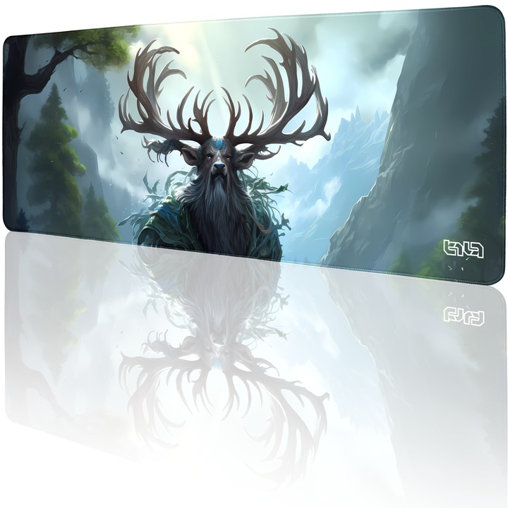 TILT Pan Lasu egérpad, csúszásgátló, kézzel varrott széllel, 80x30cm, többszínű