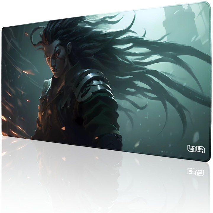 Mousepad, TILT, Ostatni Samuraj, 100x50cm, antiderapant, cusaturi manuale, multicolor