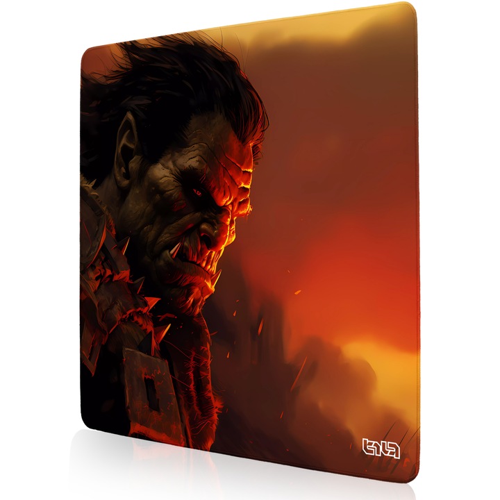 Mousepad TILT, antiderapant, cusaturi manuale, 50x50cm