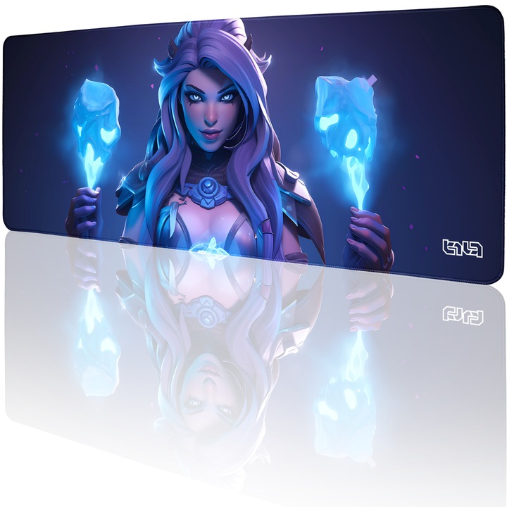 Mousepad, TILT, Miss Frosty, antiderapant, multicolor, 80x30cm