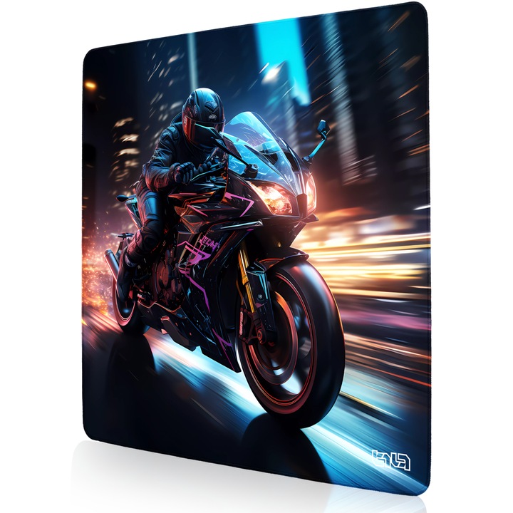 Mousepad TILT, 50x50cm, antiderapant, margini cusute manual