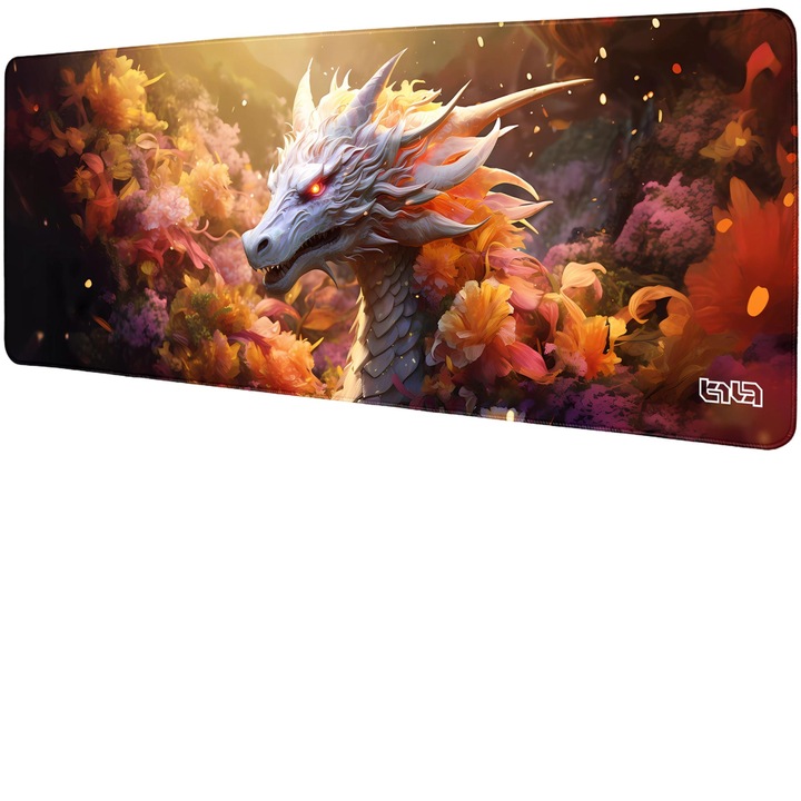 Mousepad, TILT, model dragon, antiderapant, multicolor, 80x30cm