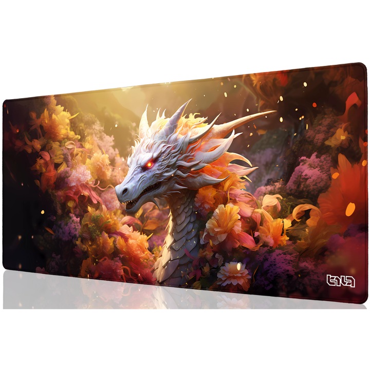 Mousepad TILT, antiderapant, cusaturi manuale, 90x40cm