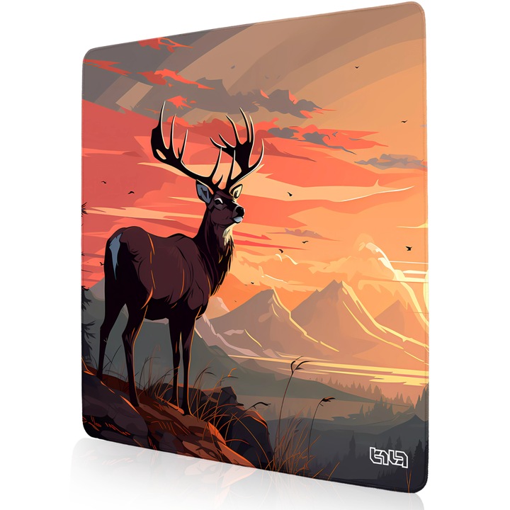Mousepad, TILT, 50x50cm, cusaturi manuale, multicolor
