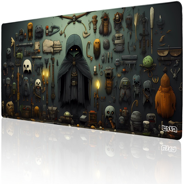 Mousepad TILT Ekwipunek Ducha, wodoodporny, antyposlizgowy, 100x50cm