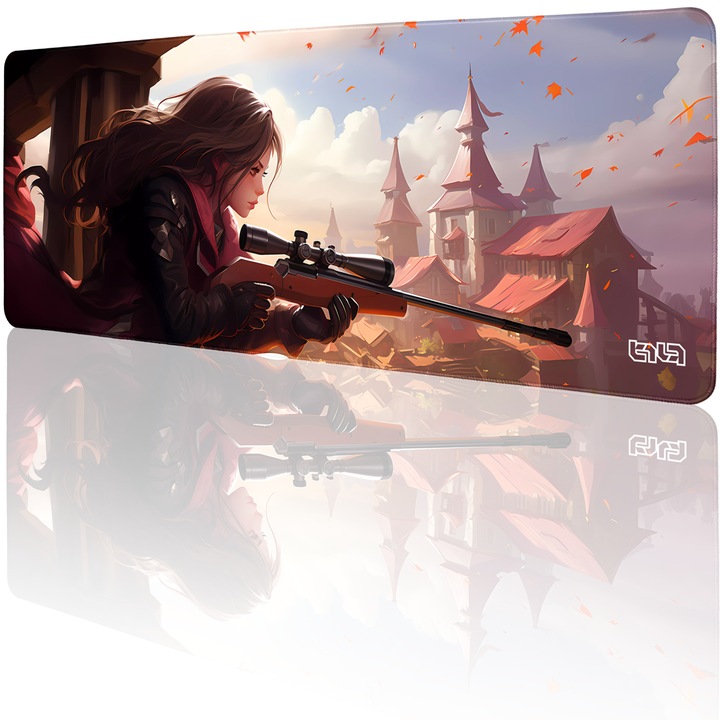 Mousepad, TILT, antiderapant, 80x30cm, multicolor