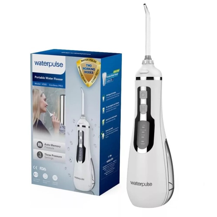 Waterpulse V500 Szájzuhany - 4 Fejjel - Fehér