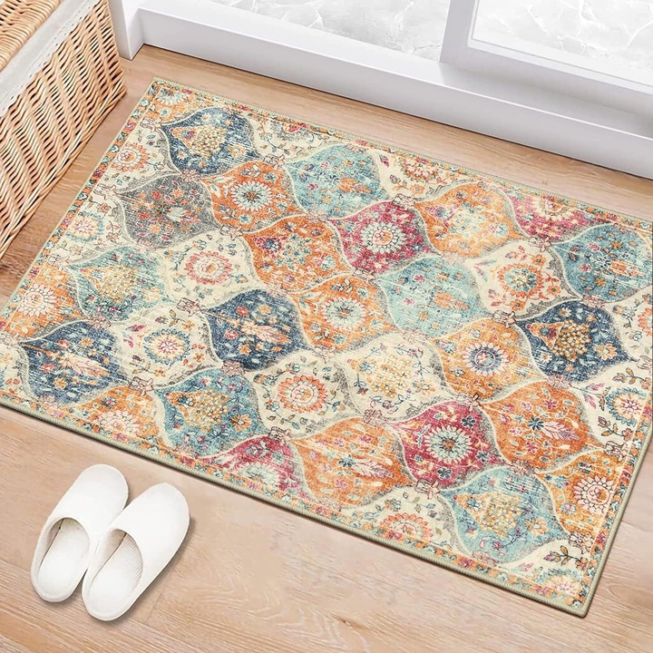 Covoare, 60x90cm, Multicolor, Diverse, Poliester, Set