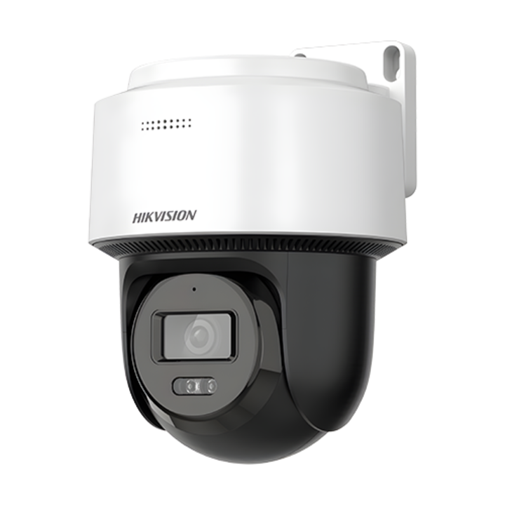PT IP камера за наблюдение, 4MP, 2.8mm обектив, IR 30m, WL 30m, Audio, PoE, Smart Hybrid-Light, Auto-Tracking - Hikvision DS-2DE2C400MWG-E(2.8mm)