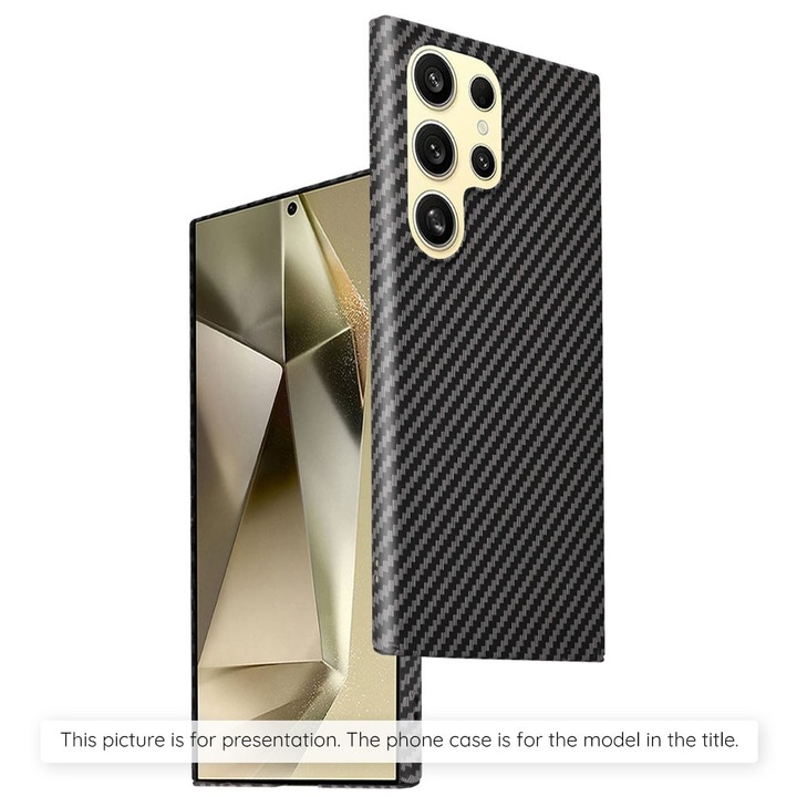 Кейс за Oppo Reno4 Lite - Techsuit Carbonite FiberShell - черен