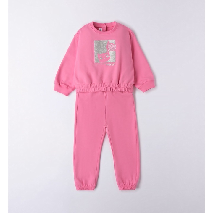 Lány blúz és nadrág tréningruha, Sarabanda, 0.6761, rózsaszín, 92-98 cm