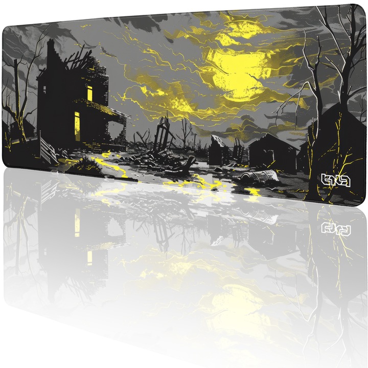 Mousepad TILT Nuclear Wasteland, Wodoodporna, Antyposlizgowa, 80x30cm