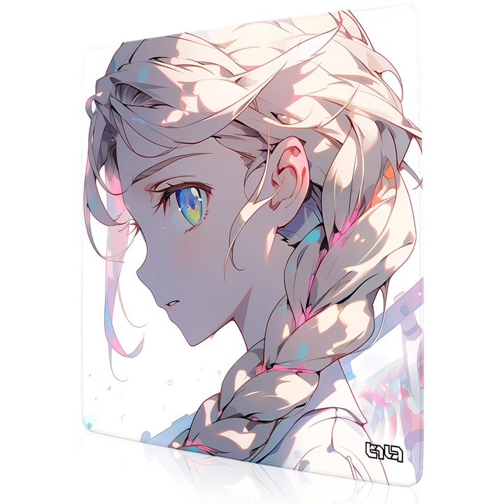 Mousepad TILT DNA, antiderapant, cusaturi manuale, 50x50cm