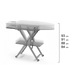 Masa de calcat cu raft Arredamenti Italia, 108x45 cm, pliabila, sistem Easy-Open, structura din lemn fag, inaltime ajustabila, raft pentru haine, suport glisant pentru fier de calcat, material bumbac termorezistent, picioare antiderapante, lemn natur
