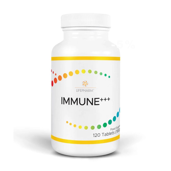 Supliment IMMUNE +++, produs original LifePharm, 120 capsule