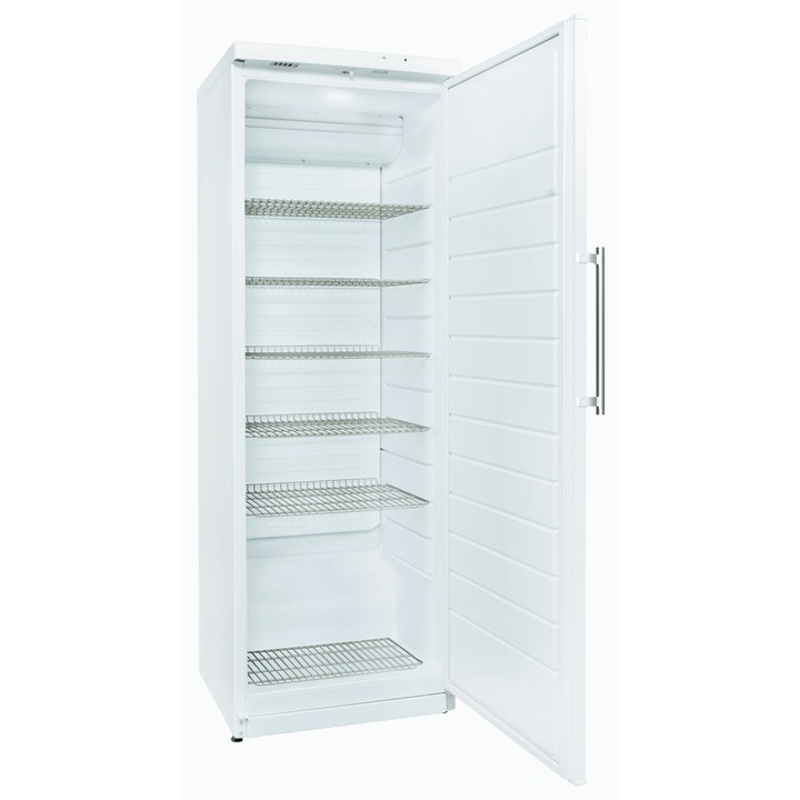 Snaigé CC35DM-P600 Professzionális Hűtőszekrény, 350 l, 173x60x60cm, Hőmérséklettartomány: -2 és +8 °C között, LED, Automata leolvasztás, Acél külső, 6 polc