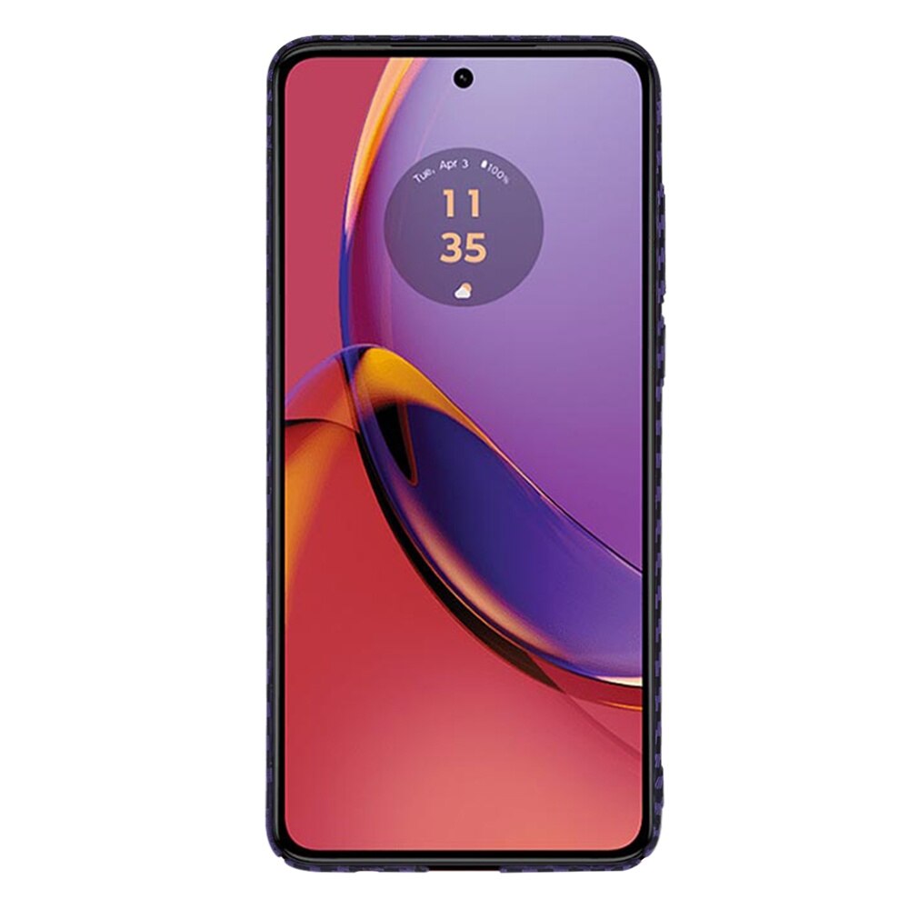 Husa pentru Motorola Moto G84 - Techsuit Carbonite FiberShell - Purple