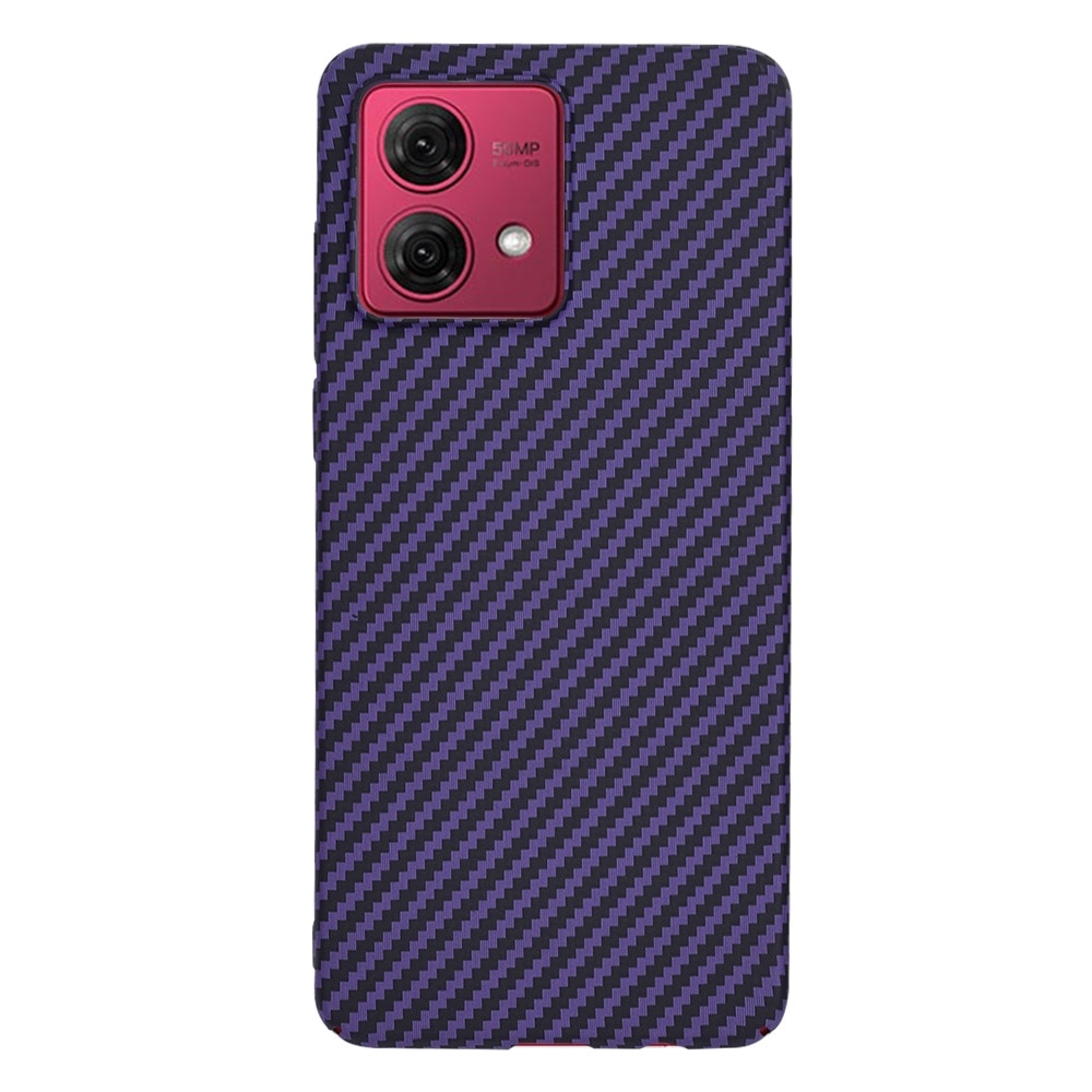 Husa pentru Motorola Moto G84 - Techsuit Carbonite FiberShell - Purple