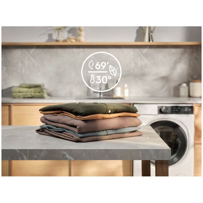 Masina de spalat rufe Electrolux Ecoline EW7F3484UE, 8 kg, 1400 rpm, Clasa energie A, Motor Inverter, Dozator Universal detergent, Sistem SteamCare + SensiCare, TimeManager, Program Rapid 20 min, Adancime totala 60 cm, Alb