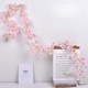 Ghirlanda Artificiala cu 135 Flori de Cires, 1.8m – Decor Japonez Pentru Nunta, Camera sau Exterior, Roz
