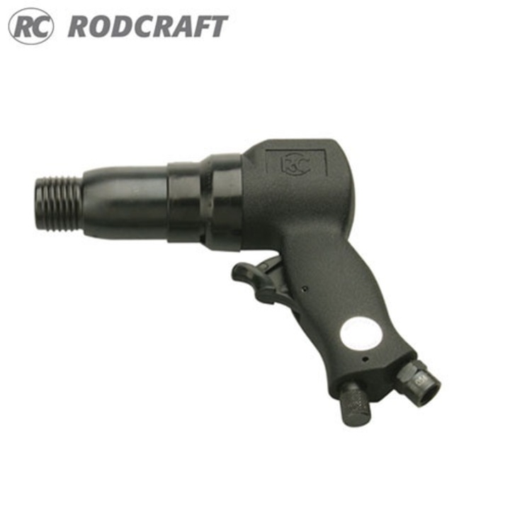 Ciocan pneumatic, tip pistol, priza aer 1/4", 3000 lovituri pe minut, cursa 60mm, coada dalta hexagon, Rodcraft RC5100