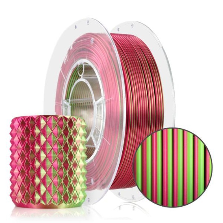 Филамент, ROSA3D, PLA Magic Silk 1,75 мм, Драконов плод, 300 г