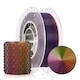 Filament 3D, Rosa3D, Pla Magic, 1.75 Mm, Lucios, Tricolor, Usor De Imprimat, Pentru Incepatori Si Profesionisti, Coextrudat, Potrivit Pentru Majoritatea Imprimantelor 3D, 300 G, Verde Vintage/Violet