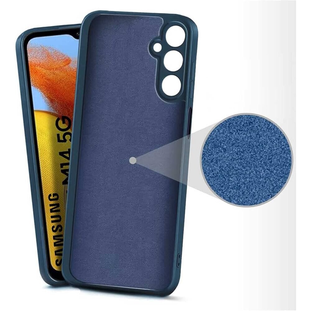 Husa din silicon pentru Samsung Galaxy S24, albastru