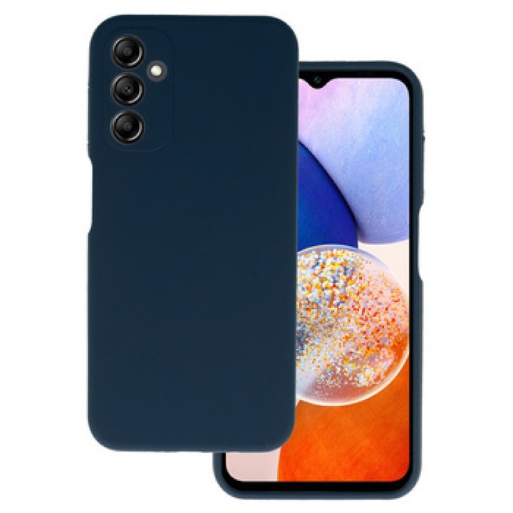 Husa din silicon pentru Samsung Galaxy S24, albastru