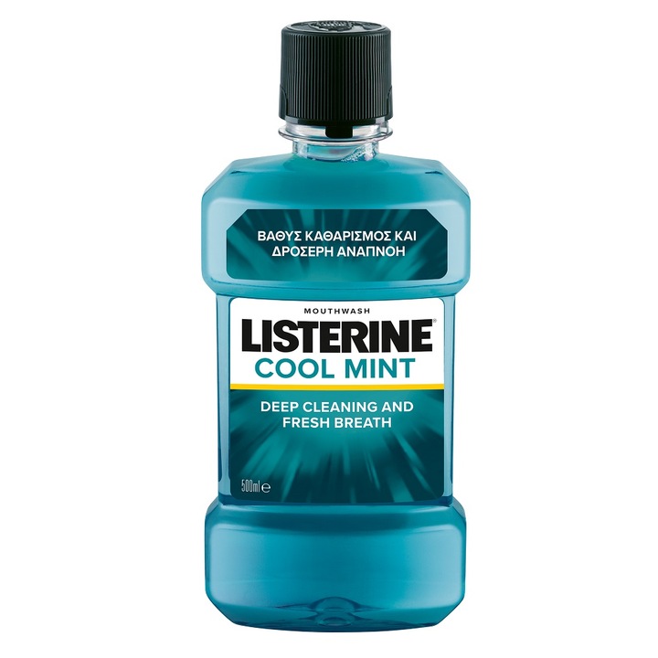 Вода за уста Listerine Coolmint, 500 мл