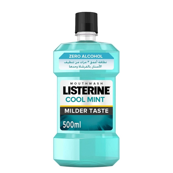 Вода за уста Listerine Coolmint Mild, 500 мл