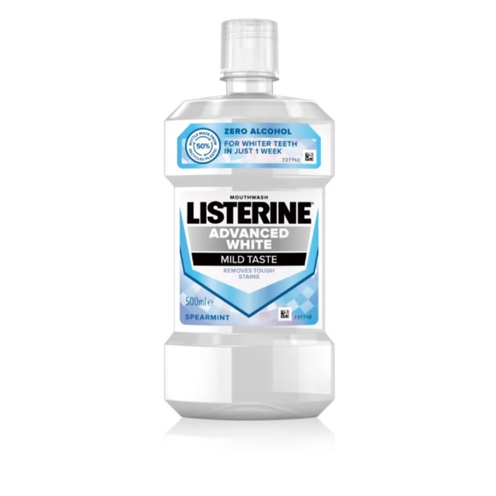 Вода за уста Listerine Advance White, 500 мл
