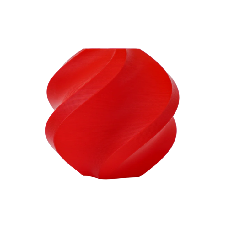 Филаментна ролка, Bambu Lab, PLA Basic, 1,75 мм, червена, с макара, 1 кг