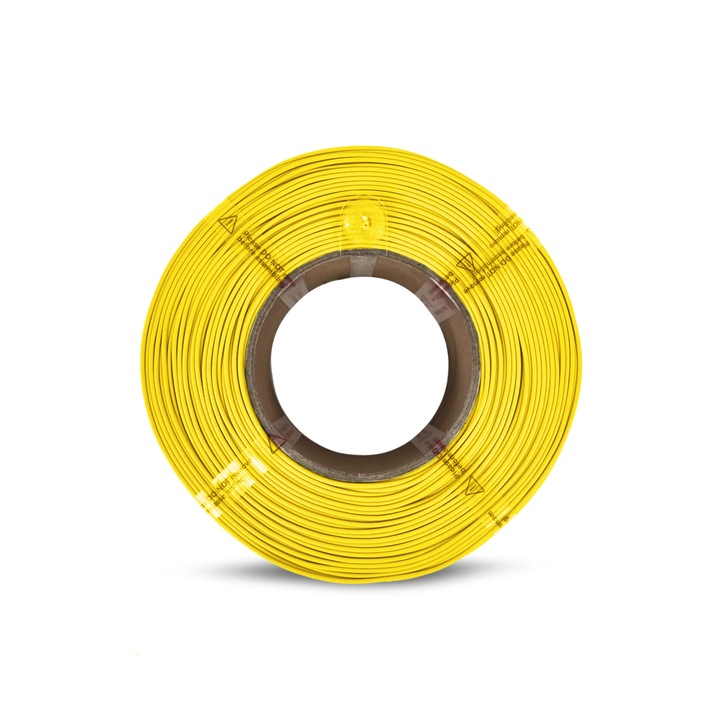 Filament tekercs, Bambu Lab, PLA matt, 1,75 mm, matt citromsárga, utántöltő, 1 kg