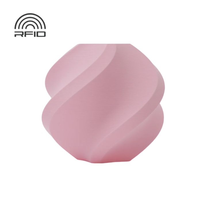 Filament tekercs, Bambu Lab, PLA matt, 1,75 mm, matt Sakura Pink, orsóval, 1 kg