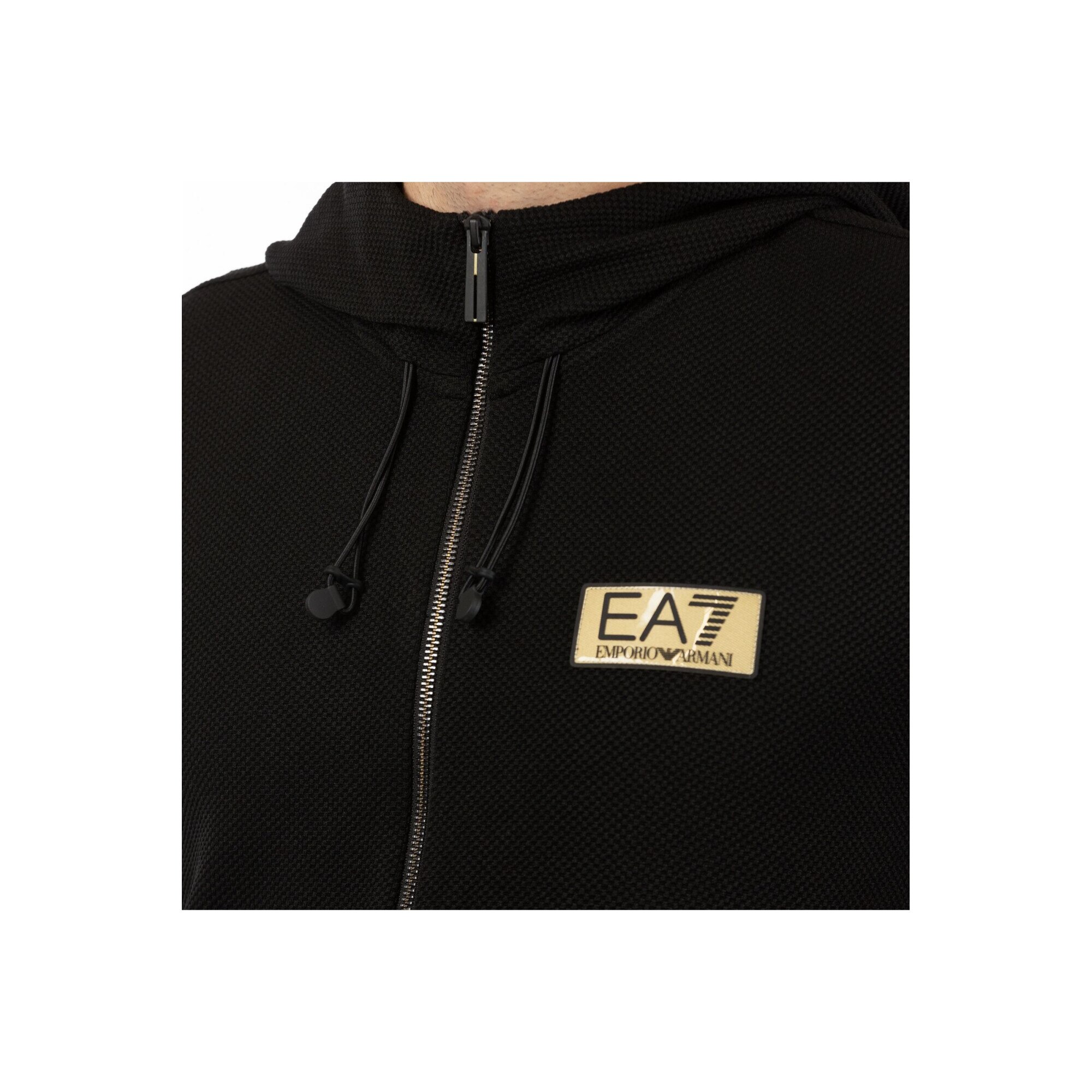 Hanorac Emporio Armani EA7 TRAIN GOLD LABEL M HOODIE FZ PQ