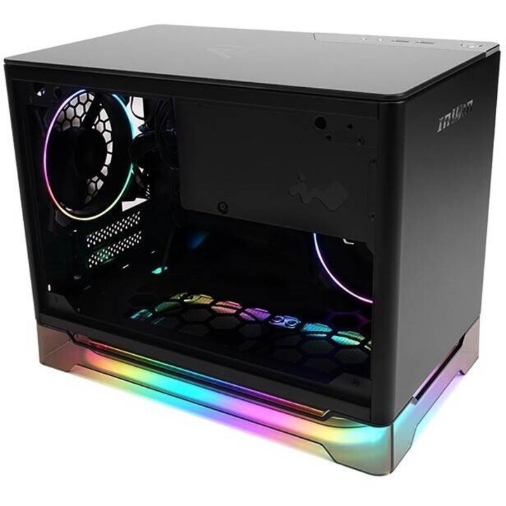 Carcasa desktop Genesis Irid 503 ARGB V2, mini, neagră