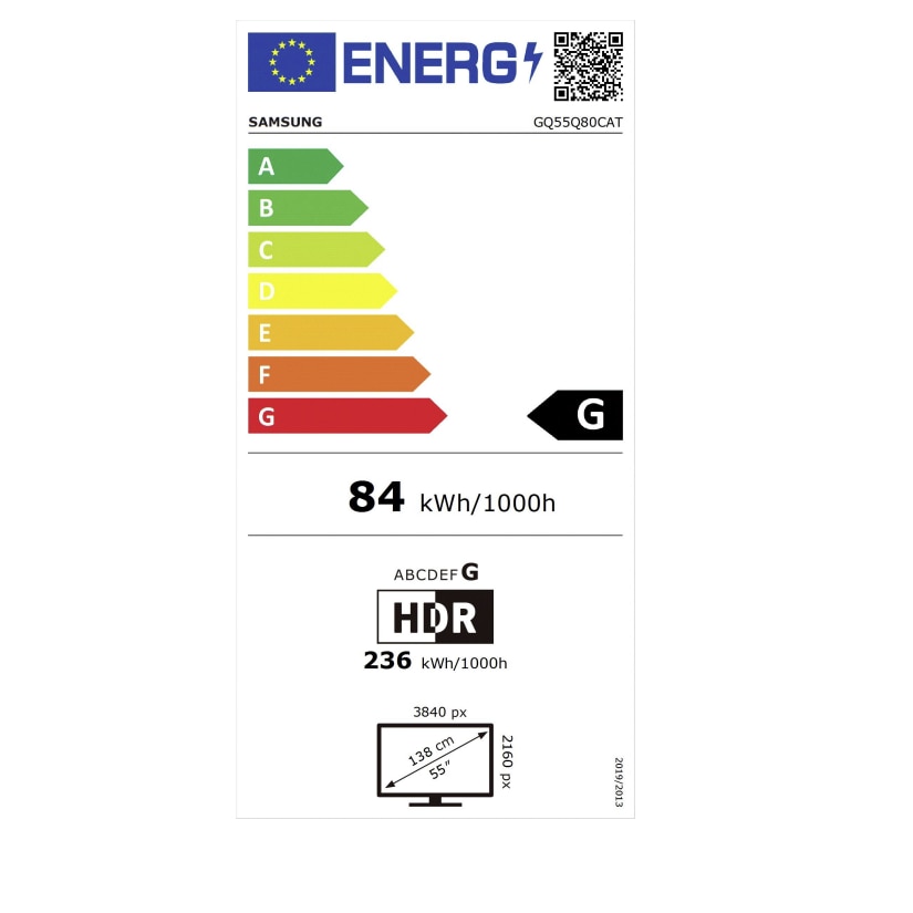 Televizor Samsung GQ55Q80CATXZG