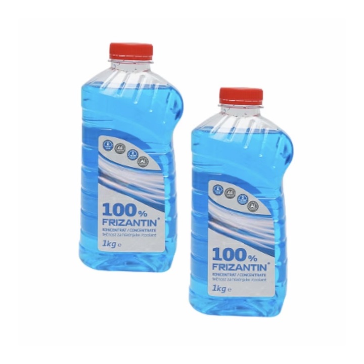 Antigel 2kg - albastru - pentru sistemele de racire de la auto, tractoare, camioane, Yupy®