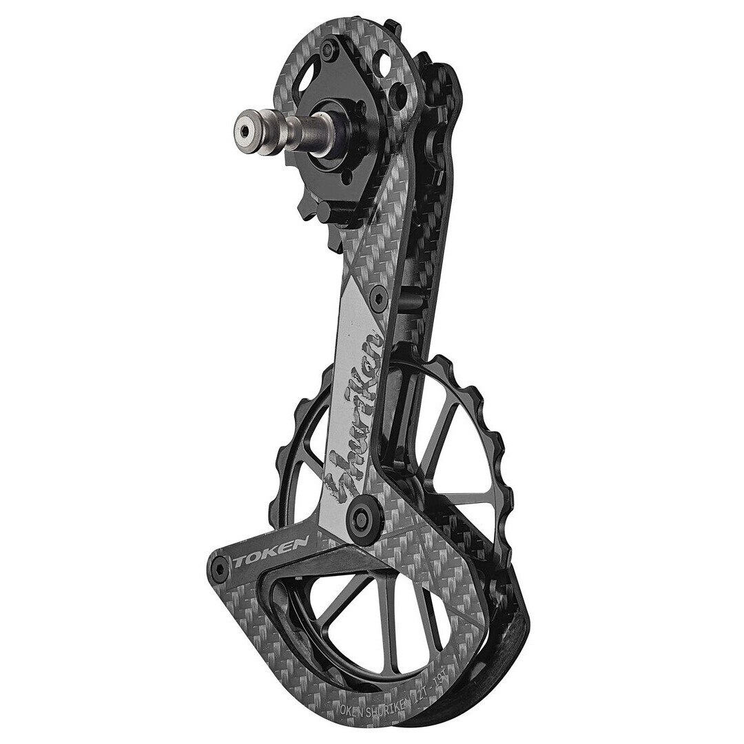 Kenkan様用 Schimbator, Token, Shuriken TK1729S Black, pentru Shimano Dura-Ace